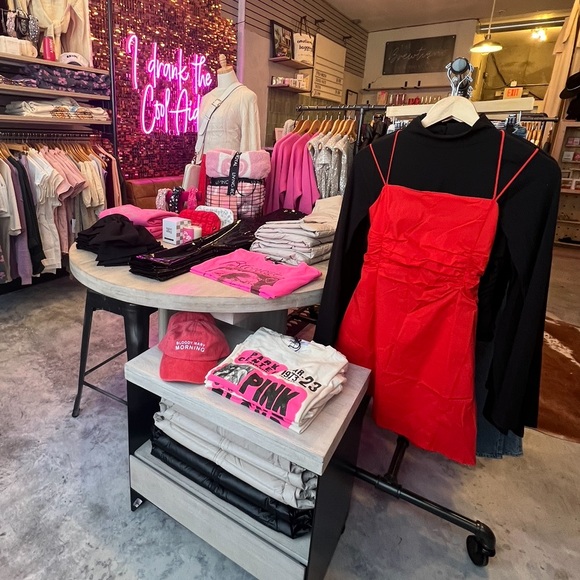 Pretty Garbage Ruched Poplin Mini Dress Red - Picture 14 of 16